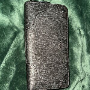 Coach metallic color wallet